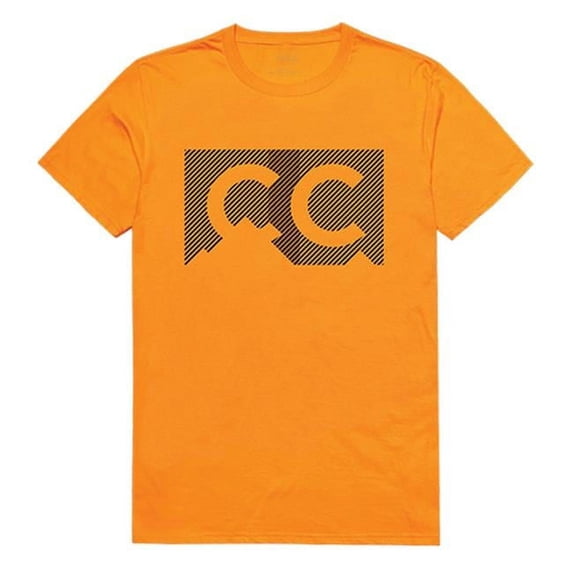 Colorado College Men Institutional T-Shirt, Gold - 2XL