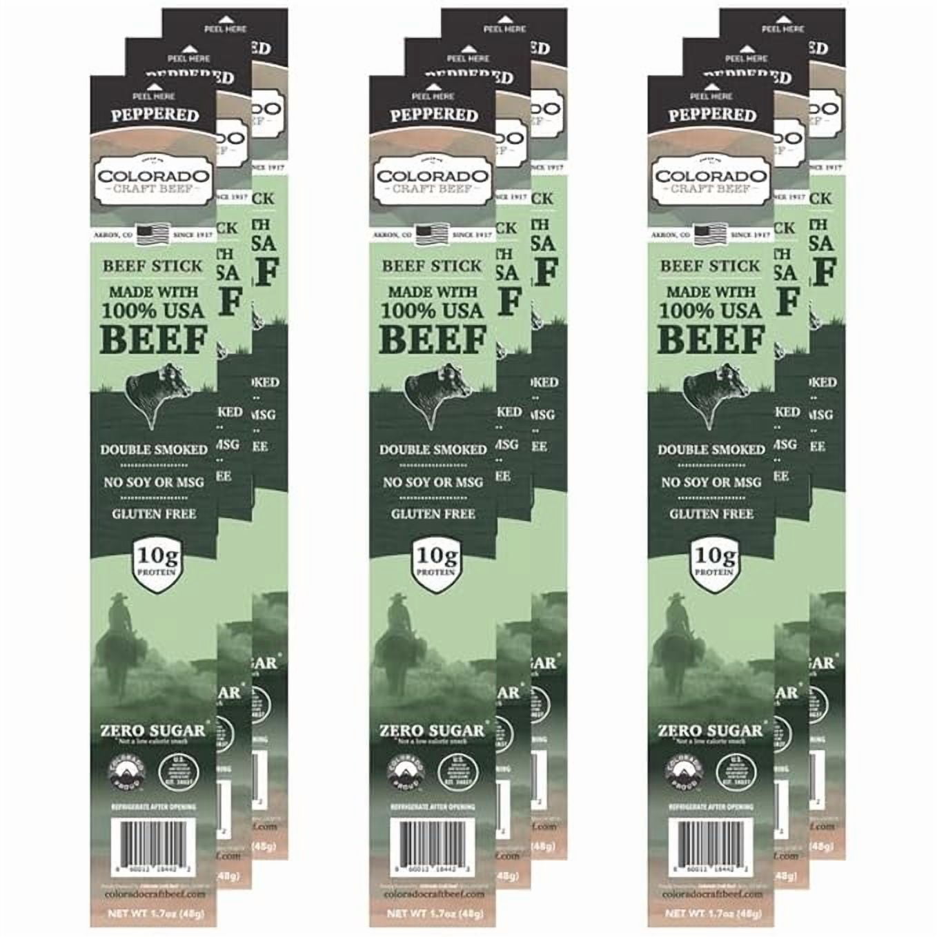 Colorado Craft Beef All-Beef Snack Stick Peppered