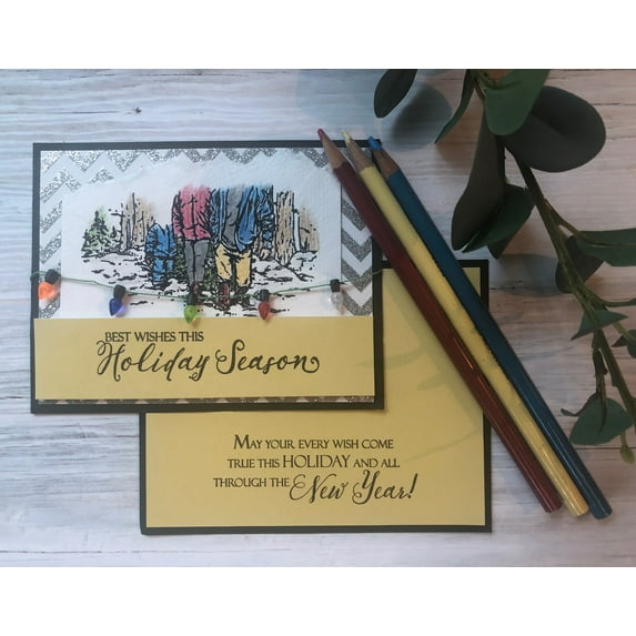 Colorado Craft Company Clear Stamps 4"X6"-Holiday Tree-Lovely Legs
