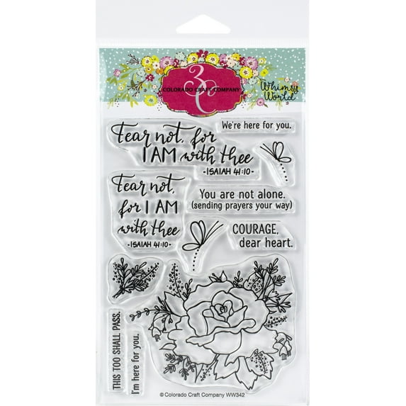 Colorado Craft Company Fear Not Rose-Whimsy World