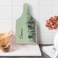 thumbnail image 1 of Colorado Cutting Board, Denver City Skyline Sketch with Buildings and Mountains Vintage Town Pattern, Decorative Tempered Glass Cutting and Serving Board, in 3 Sizes, by Ambesonne, 1 of 2