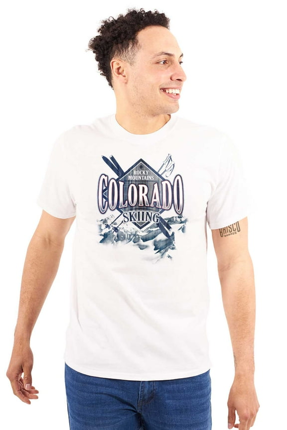 Colorado Denver Aspen Boulder CO Trip Plus Size Crewneck Graphic Tee Shirt Brisco Brands 2X