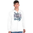 thumbnail image 1 of Colorado Denver Aspen Boulder CO Trip Unisex Fleece Graphic Zip Up Hoodie Brisco Brands 2X, 1 of 5