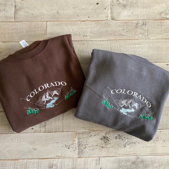 Colorado Embroidered Sweatshirt