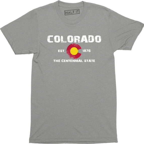 Colorado Est 1876 The Centennial State - Colorado The Centennial Men's T-Shirt