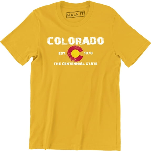 Colorado Est 1876 The Centennial State - Colorado The Centennial Men's T-Shirt