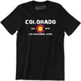 thumbnail image 1 of Colorado Est 1876 The Centennial State - Colorado The Centennial Men's T-Shirt, 1 of 4