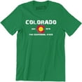 thumbnail image 1 of Colorado Est 1876 The Centennial State - Colorado The Centennial Men's T-Shirt, 1 of 4