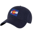thumbnail image 1 of Colorado Flag Baseball Cap – Embroidered Colorado State Hat for Outdoor Pride (NavyBlue), 1 of 10