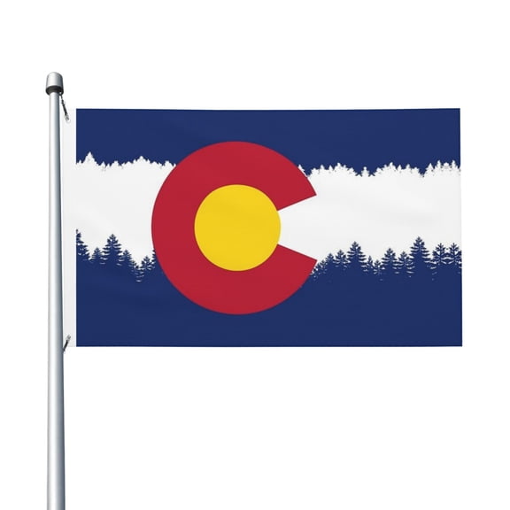 Colorado Flag Flags 3 X 5 Foot Printed Bright And Vivid Colors Flag With Two Grommets