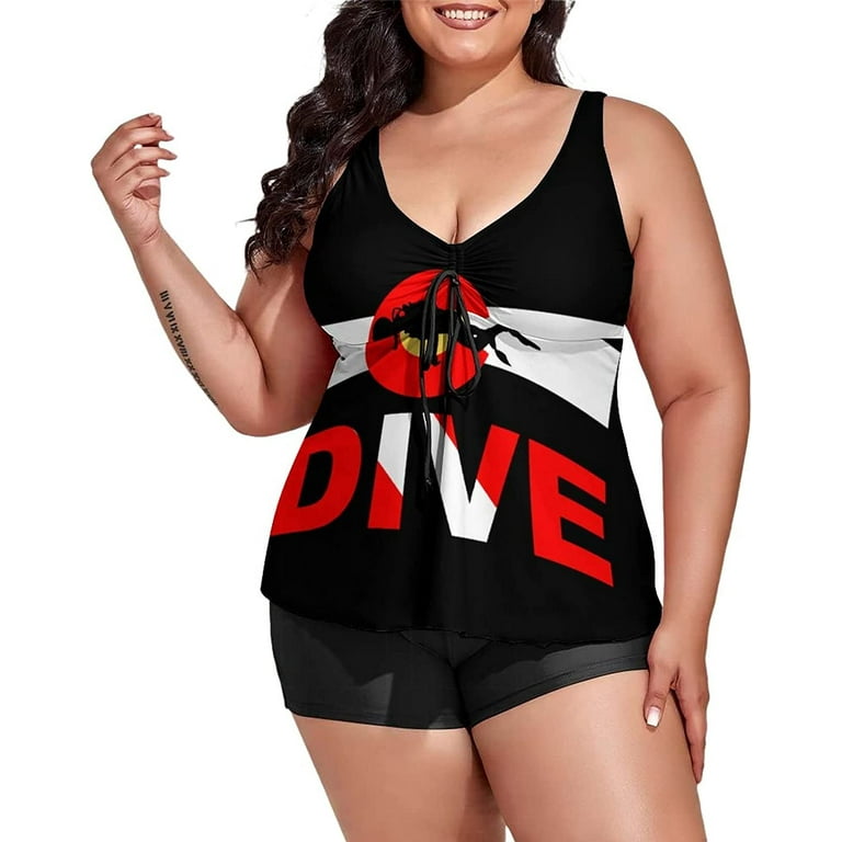 Scuba swimsuit plus size hotsell