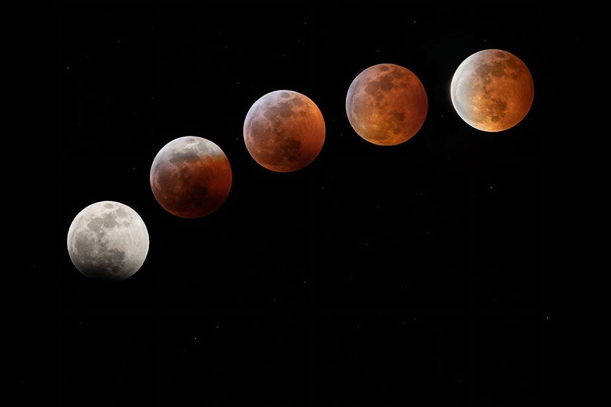 Colorado Full moon phases in total lunar eclipse by Jaynes Gallery (24