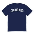 thumbnail image 1 of Colorado Graphic Navy Men's Cotton T-Shirt, 1 of 1