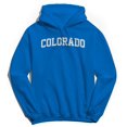 thumbnail image 1 of Colorado Graphic Royal Men's Cotton Pullover Hoodie, 1 of 1