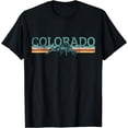 thumbnail image 1 of Colorado Hiking Travel Retro T-Shirt, 1 of 3