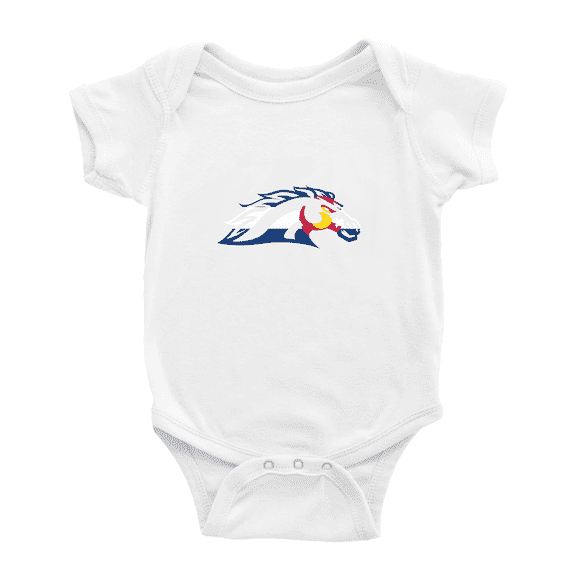 Colorado Horse Flag Funny Baby Jumpsuit Boy Girl Unisex