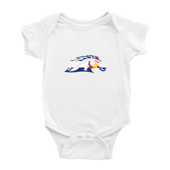 Colorado Horse Flag Funny Baby Jumpsuit Boy Girl Unisex