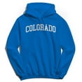 thumbnail image 1 of Colorado Humor Graphic Royal Men's Crewneck Sweatshirt Hoodie, 1 of 1