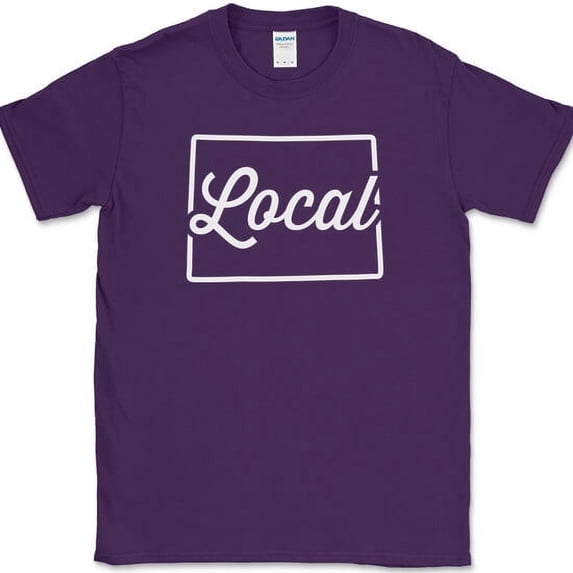 Colorado Local T-Shirt Funny Humor State Pride Location Gift Tee - Purple, 2XL