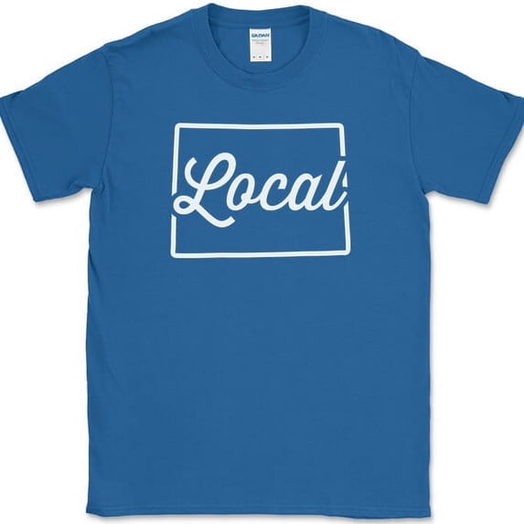 Colorado Local T-Shirt Funny Humor State Pride Location Gift Tee - Royal Blue, 4XL
