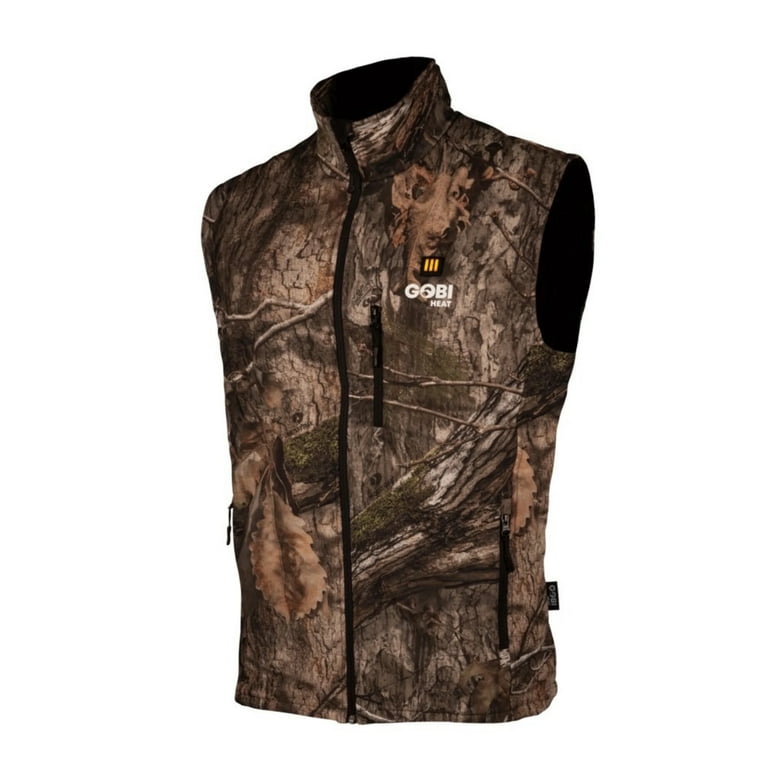 Colorado Mens Heated Hunting Vest Mossy Oak Camo by Gobi Heat Walmart