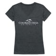 thumbnail image 1 of Colorado Mesa University Women Institutional T-Shirt, Heather Charcoal - Medium, 1 of 1