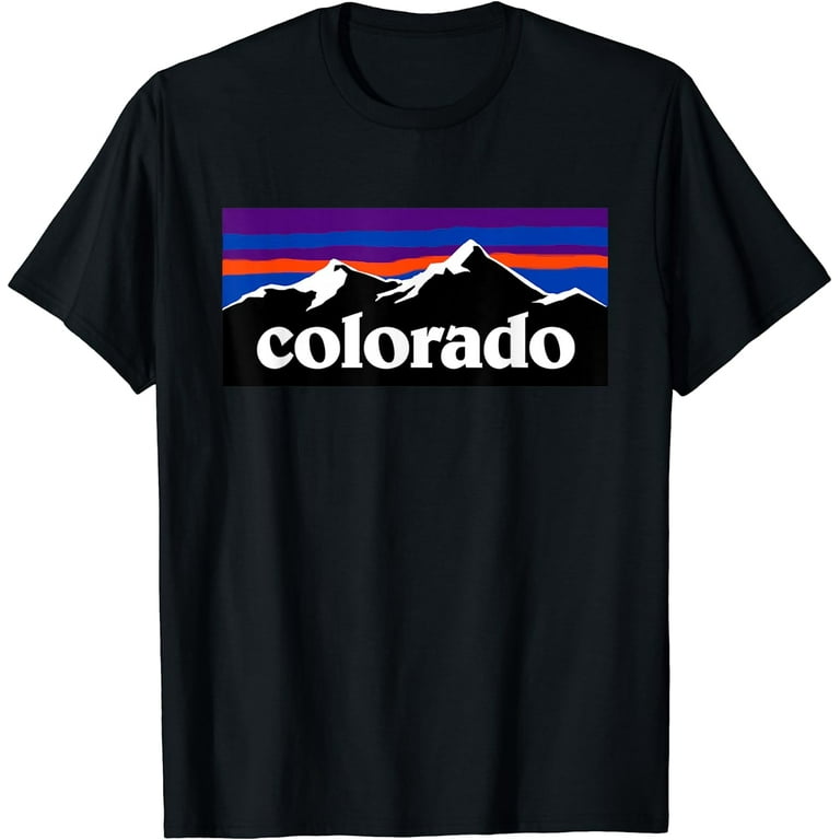 Colorado Mountains Outdoor Flag Design T Shirt Mcma Colorado Mountains Outdoor Flag Design T Shirt Mcma