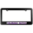 thumbnail image 1 of Colorado Native - State Pride License Plate Frame, 1 of 1