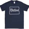 thumbnail image 1 of Colorado Native T-Shirt Funny Humor State Pride Location Gift Tee - Navy, S, 1 of 1