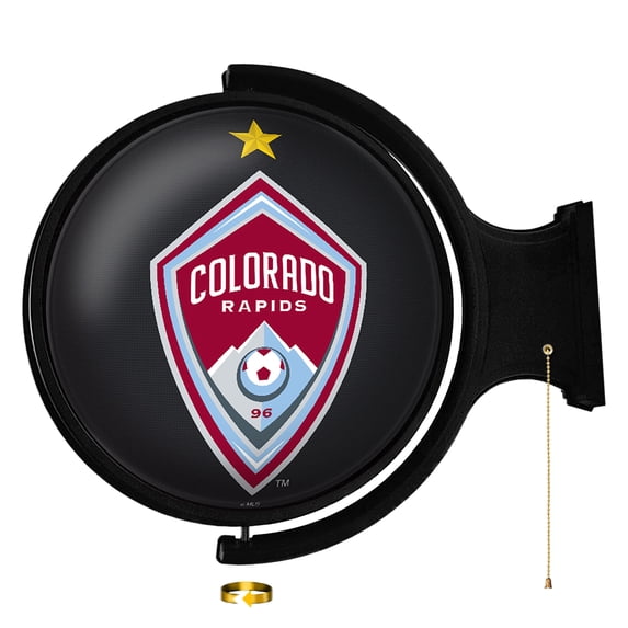 Colorado Rapids 21'' x 23'' Rotating Lighted Wall Sign