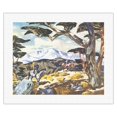 thumbnail image 1 of Colorado - Riding The Trail - United Air Lines - Vintage Airline Travel Poster by Millard Sheets c.1958 - Fine Art Rolled Canvas Print 16in x 20in, 1 of 4