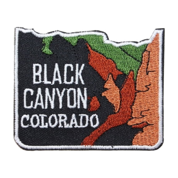 Colorado River Black Canyon U.S. West Travel Patch Souvenir Iron-On Applique