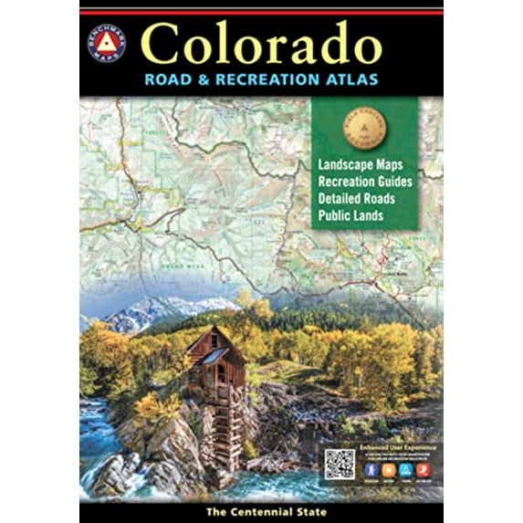 Pre-Owned Colorado Road & Recreation Atlas (Benchmark Recreation Atlases), 9780929591445, 0929591445, Paperback, 2020 edition