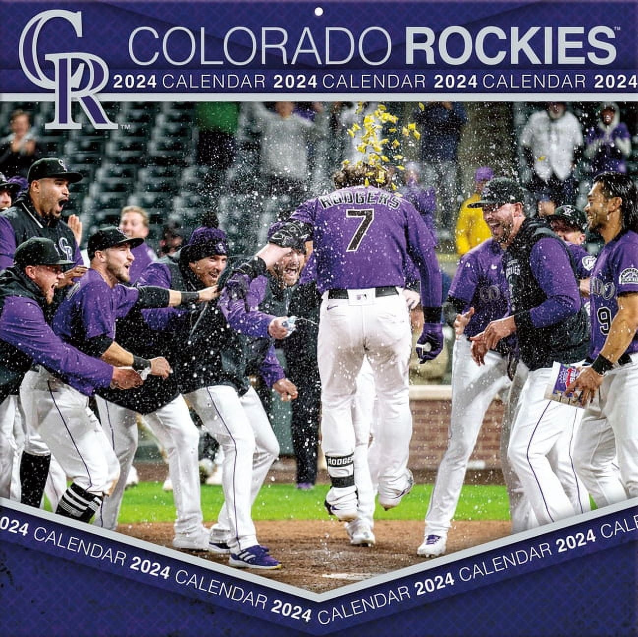 Colorado Rockies 2024 12x12 Team Wall Calendar (Other)