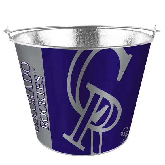 Colorado Rockies 5-Quart Hype Metal Bucket