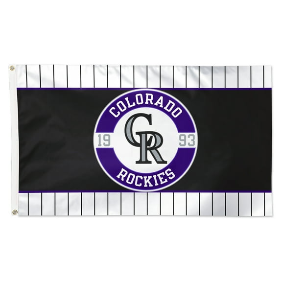 WinCraft Colorado Rockies 3' x 5' Applique Flag