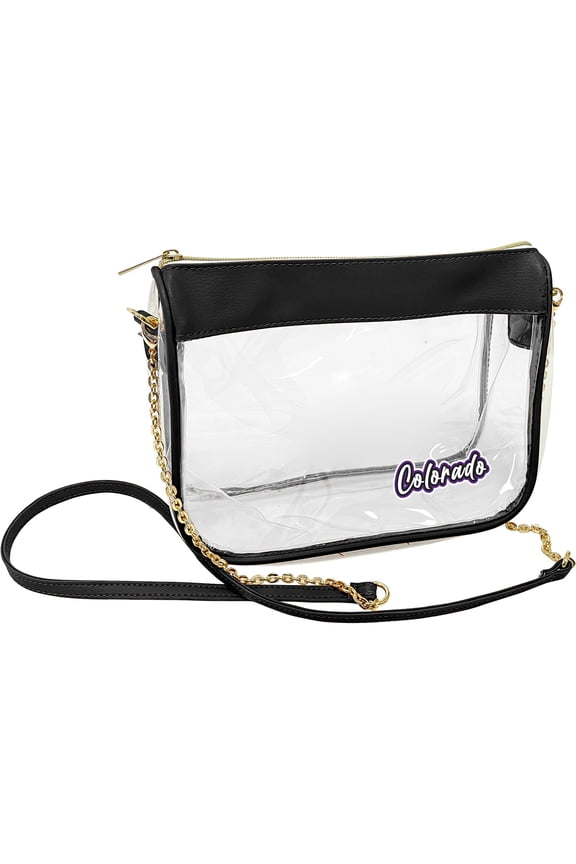 Colorado Rockies Hype Stadium Crossbody Clear Bag