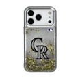 thumbnail image 1 of Colorado Rockies Linen Logo iPhone Glitter Case, 1 of 6