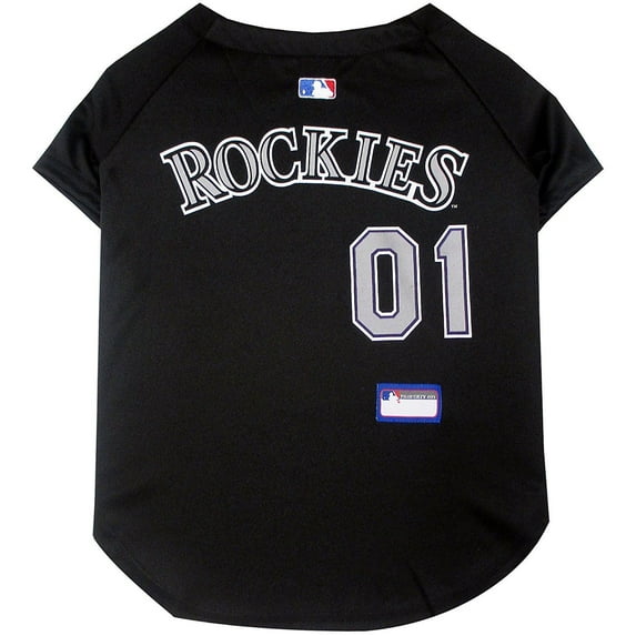 Colorado Rockies Pet Jersey - Medium