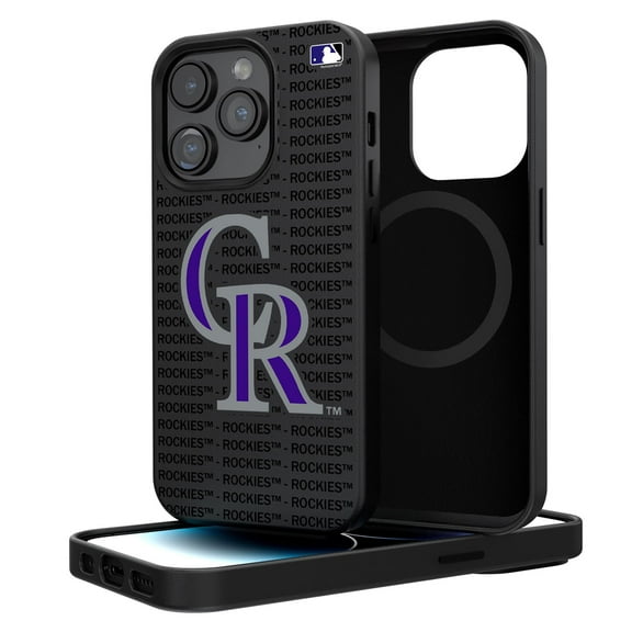 Colorado Rockies Primary Logo iPhone Magnetic Bump Case
