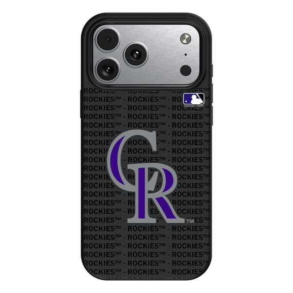 Colorado Rockies Primary Logo iPhone Magnetic Bump Case