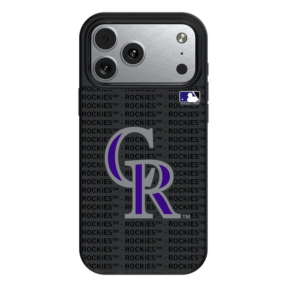 Colorado Rockies Primary Logo iPhone Magnetic Bump Case