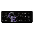 thumbnail image 1 of Colorado Rockies Team Logo Wireless Keyboard, 1 of 1