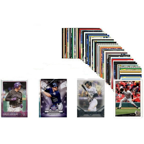 Colorado Rockies Trading Card 50-Count Set