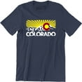 thumbnail image 1 of Colorado Rocky Mountain Sunnest Area Logo Men's T-Shirt, 1 of 4