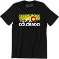 thumbnail image 1 of Colorado Rocky Mountain Sunnest Area Logo Men's T-Shirt, 1 of 4