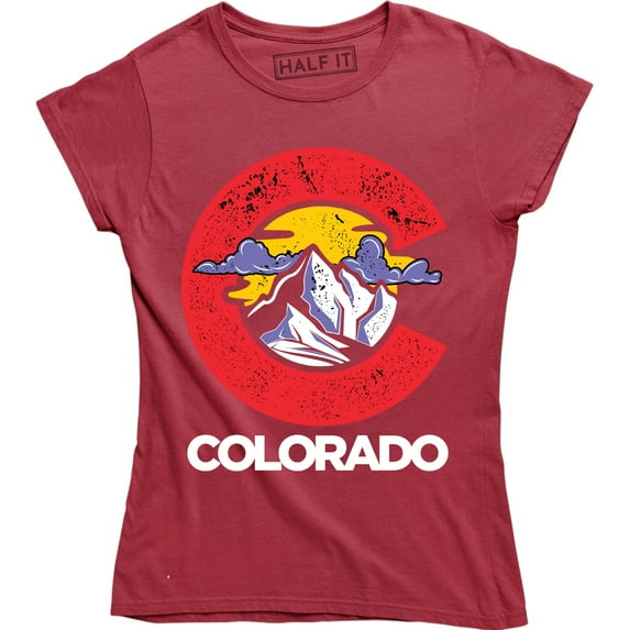 Colorado Rocky Mountain Sunnest Area Logo Women's T-Shirt