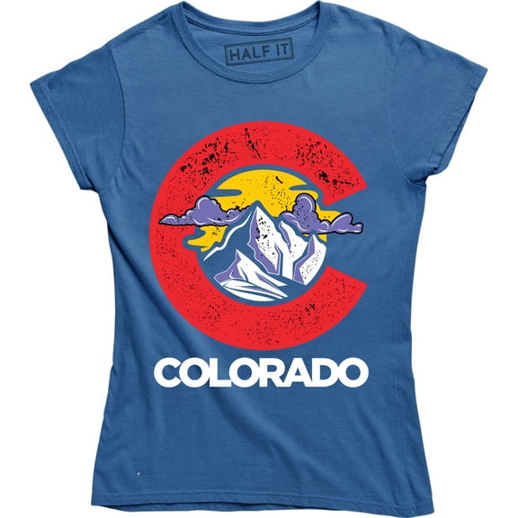 Colorado Rocky Mountain Sunnest Area Logo Women's T-Shirt