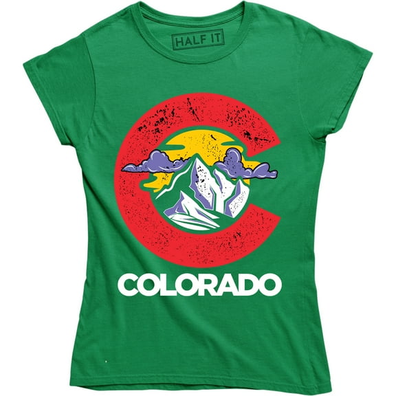 Colorado Rocky Mountain Sunnest Area Logo Women's T-Shirt