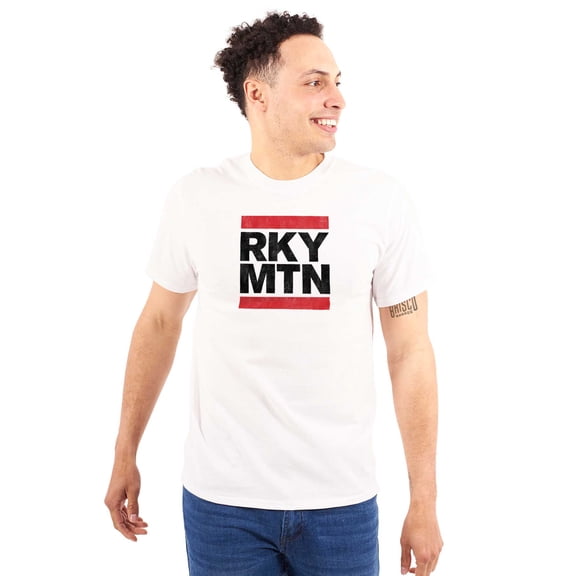 Colorado Rocky Mountains Hiking Trip Men's Graphic T Shirt Tees Brisco Brands S